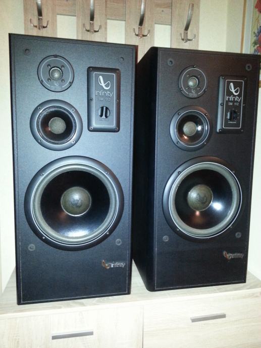 Used Infinity SM 112 Loudspeakers for Sale