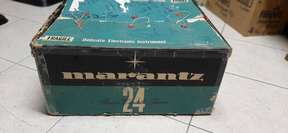 Marantz 24-Original embalaža in navodila