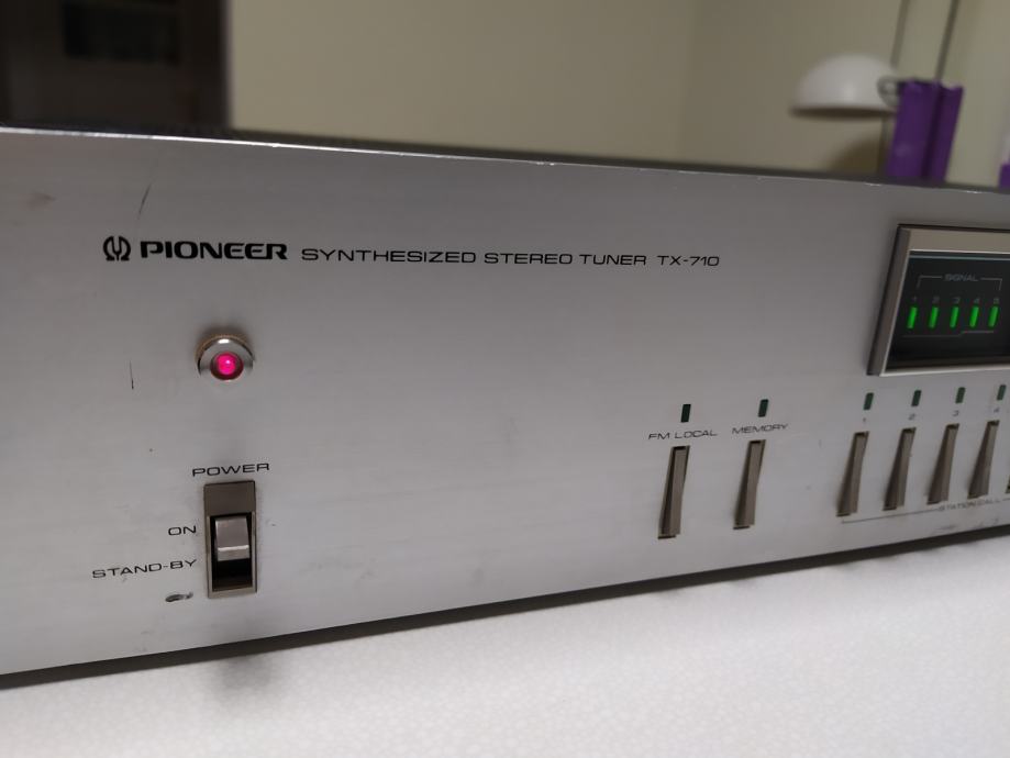 Tuner Pioneer TX‑710L - Très bon état esthétique - Pour pièc 34,90