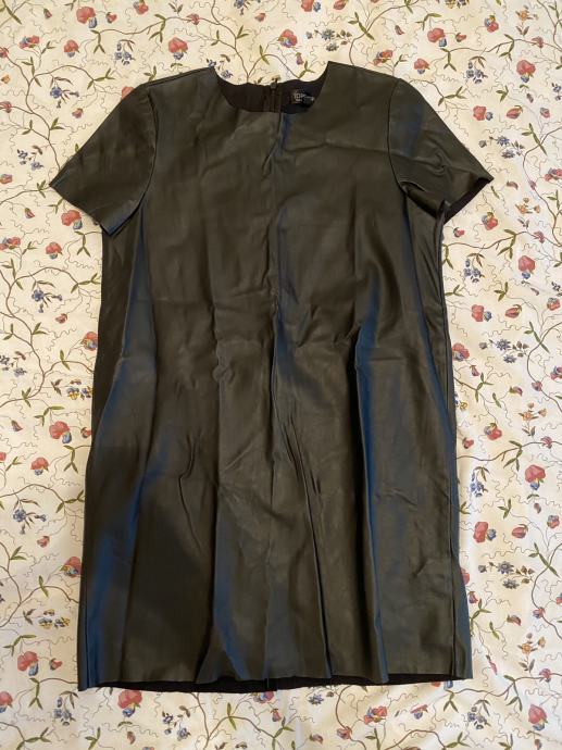 TOPSHOP - ženska obleka/tunika (usnje) - velikost 36