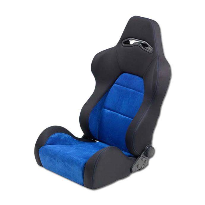 Sedež pregibni Autostyle Eco Soft črna/modra obojestranski AKCIJA