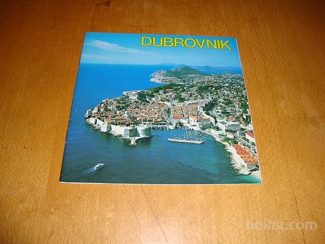 Turistični prospekt DUBROVNIK Yugoslavija 1983