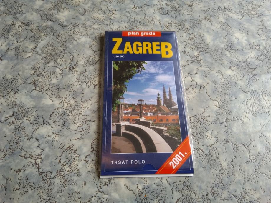 ZAGREB Plan grada 2001
