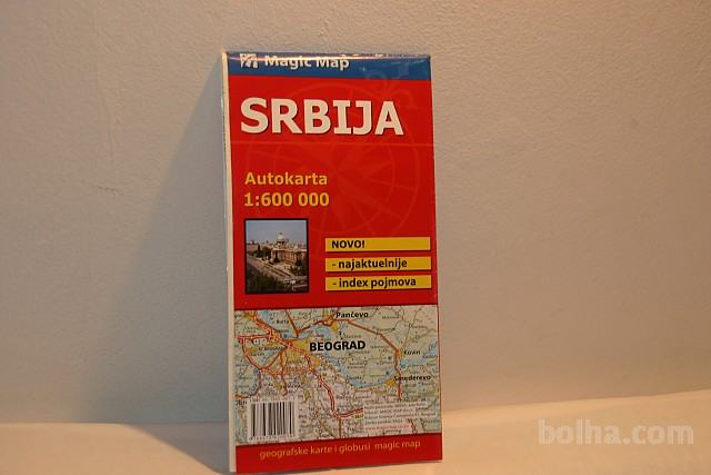 Zemljevidi - Srbija* (bp426)