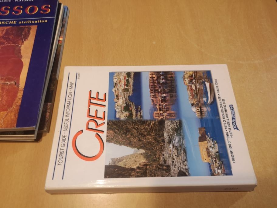 CRETE: Tourist Guide-Useful Information-Map Adam Editions - ANGLEŠKO