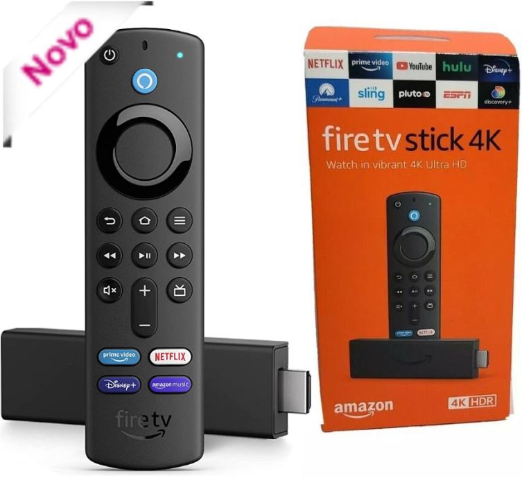 Amazon Fire Stick 4K 2021 Alexa3gen T-2 PRIME HBO MAX Disney+ Kodi
