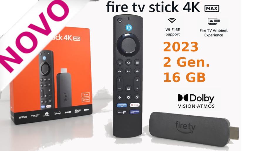 Amazon Fire TV Stick MAX 2Gen 2023 64.99EUR, ostali od 35.99EUR naprej