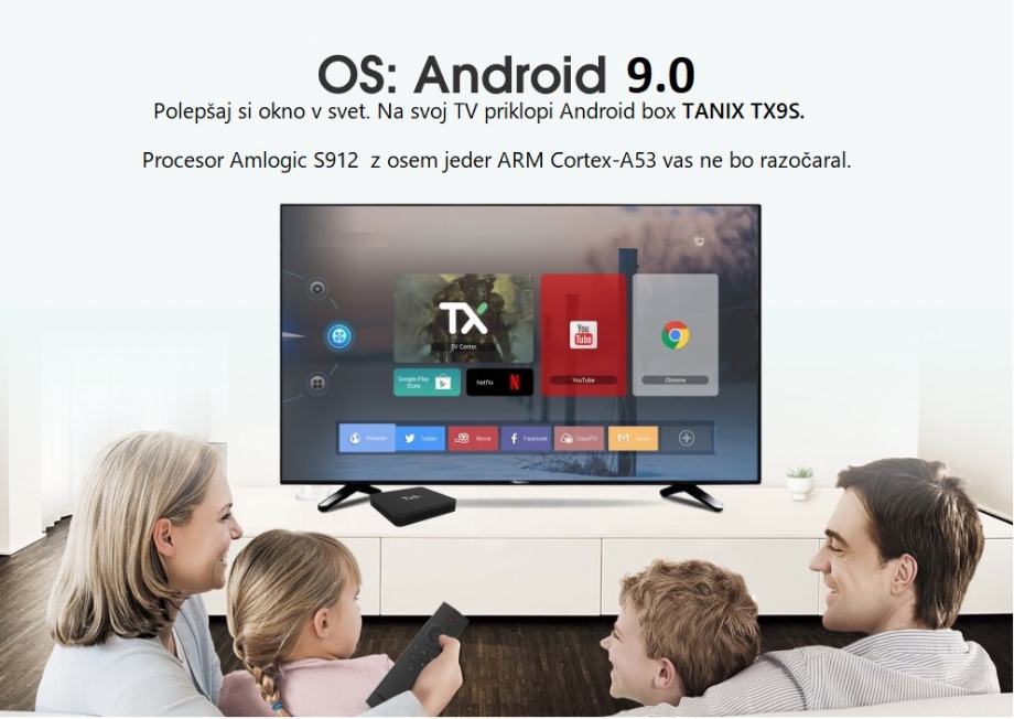 Android box Tanix TX9S S912