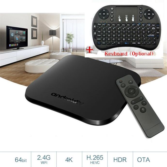 Android smart TV BOX predvajalnik PAMETNA televizija 4K EON NEO TV2GO