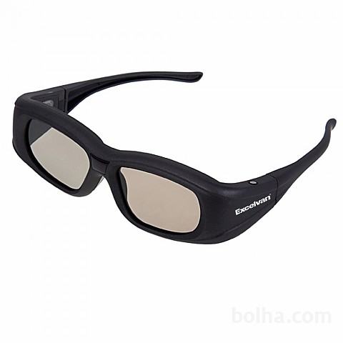 Bluetooth 3D Active Shutter Glasses G05-BT OČALA