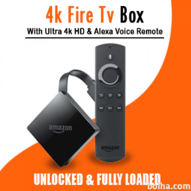 Media player Amazon Fire TV Box + Kodi TV