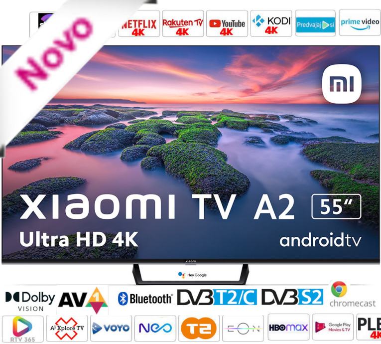 XIAOMI Mi 55A2 pametni TV Android 10 TV 139cm(55") 4K Dolby Vision