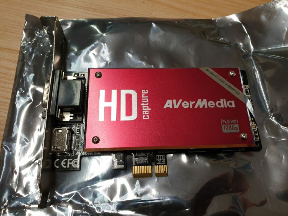 AVerMedia kartica za zajem, capure, videa, HDMI, Full HD1080p, pcie