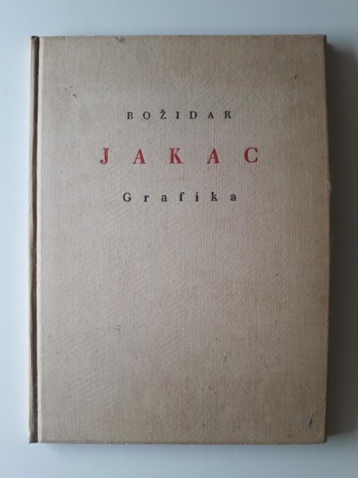 BOŽIDAR JAKAC, GRAFIKA, 1950