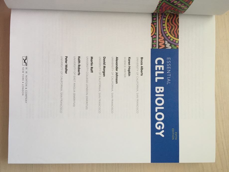 Essential Cell Biology, Fifth Edition