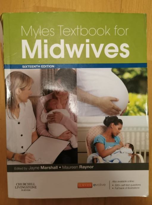 knjiga Myles Textbook for Midwives, 16th edition