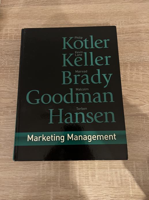 Marketing management: Kotler, Keller etc.