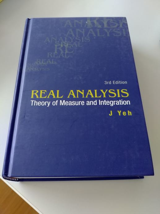 Real Analysis 3rd edition - J. Yeh