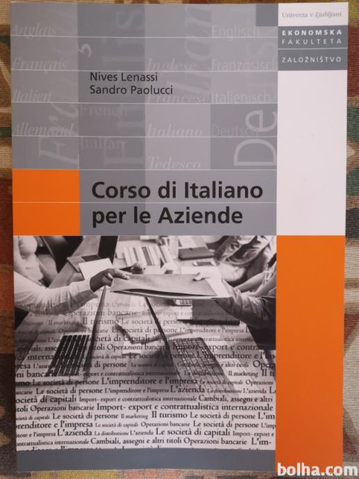 Učbenik Corso di Italiano per le Aziende