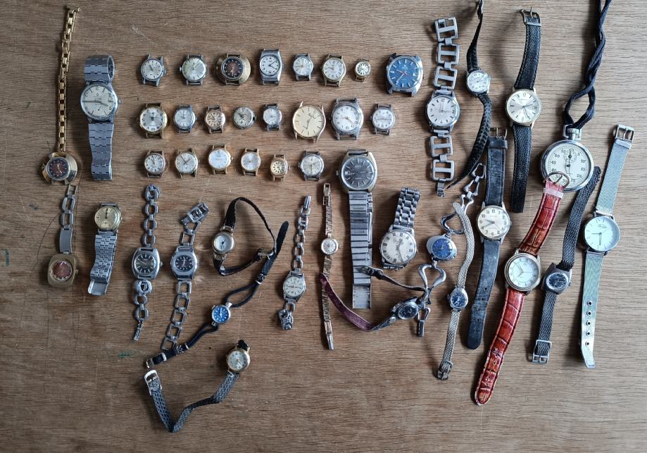 Stare ročne ure, komplet ročnih ur, ročna ura, vintage ura
