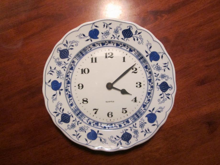 Zwiebelmuster Stenska Ura - Porcelan - kuhinjska ura