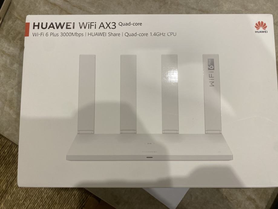 2x HUAWEI wifi router AX3 Quadcore
