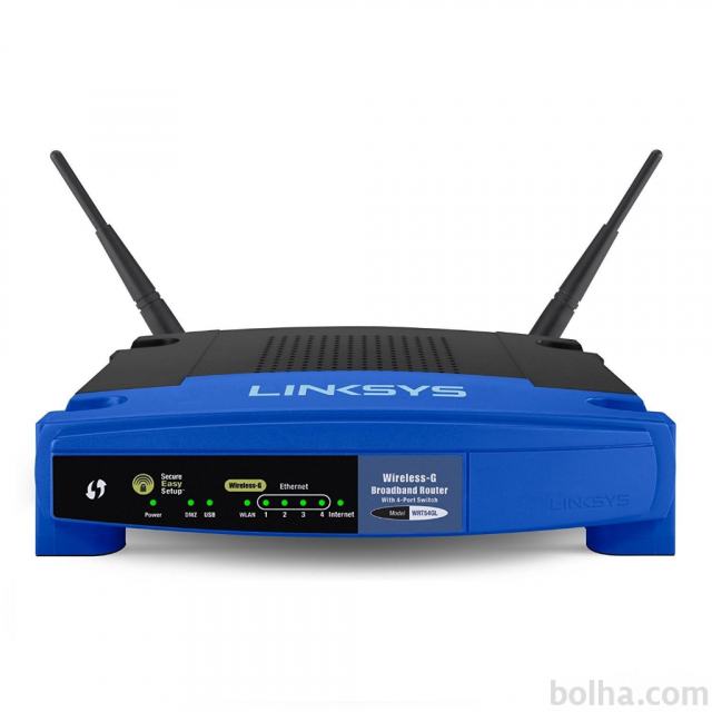 Brezžični router Linksys WRT54GL