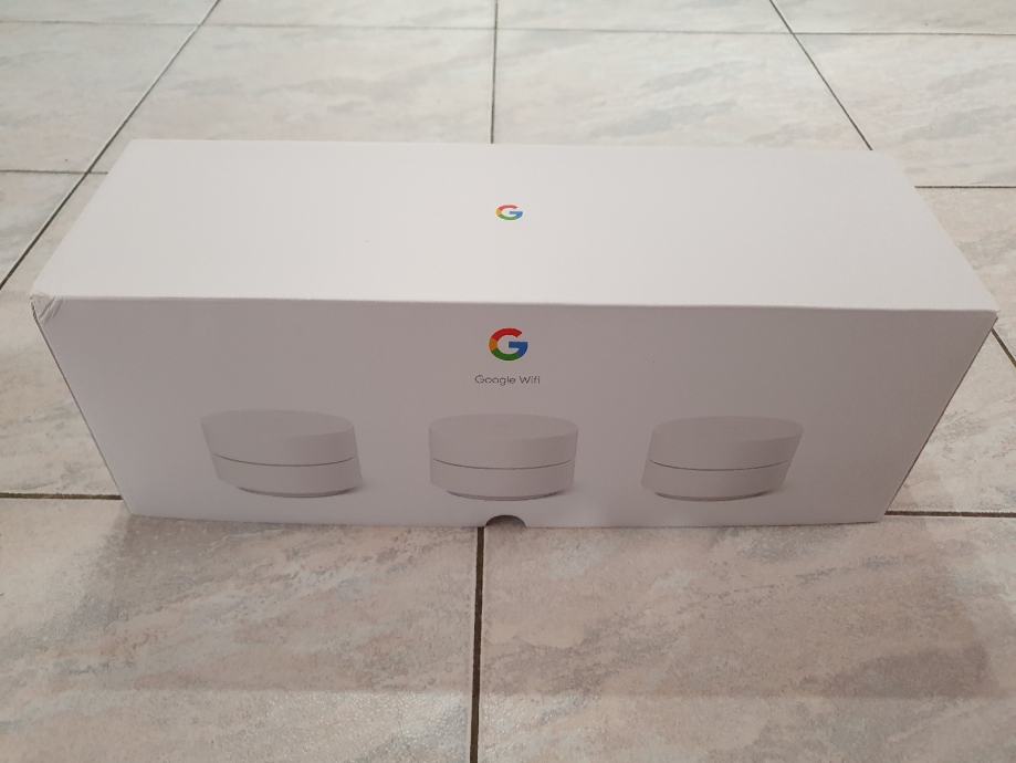 Google wifi router-ji (paket treh usmerjevalnikov)