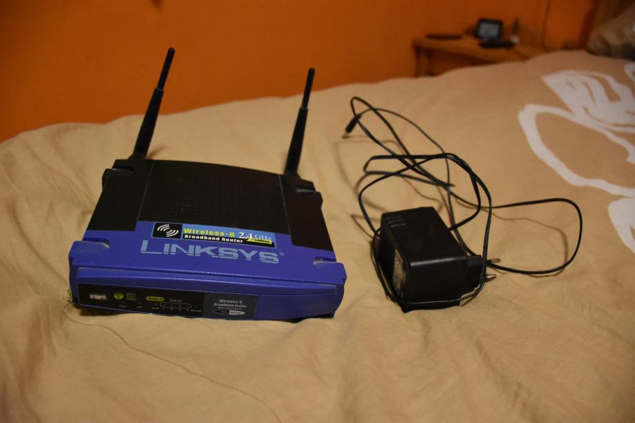 Linksys brezžični router WRT54GL