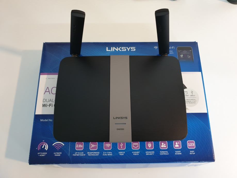 LINKSYS EA6350 AC1200+ - UGODNO - KOT NOV