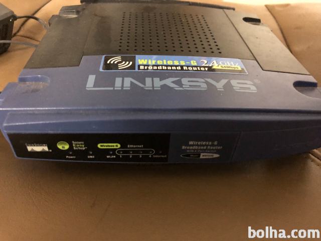 Linksys router usnerjevalnik wifi