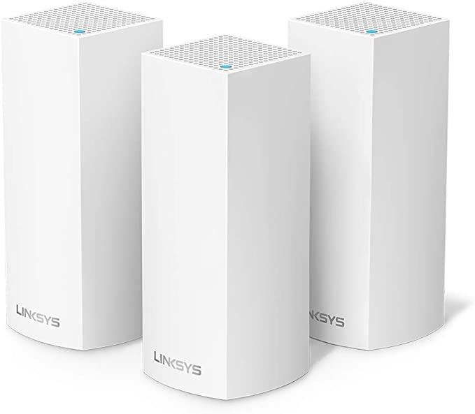 Linksys WHW0303 Velop Tri-Band Mesh Wifi System (AC6600 Wi-Fi Router)
