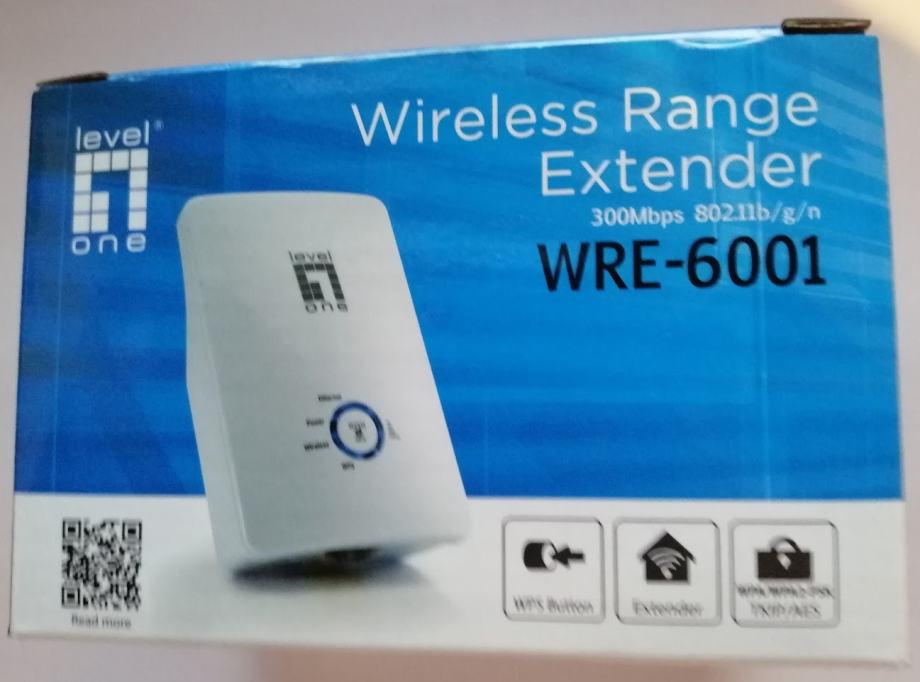 Prodam wireless range extender LEVEL ONE WRE-6001