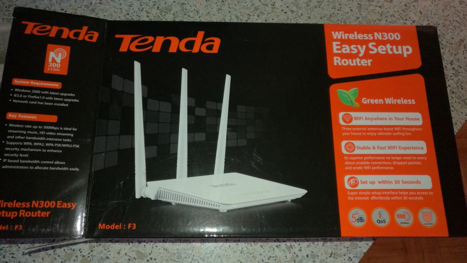 Router Tenda.