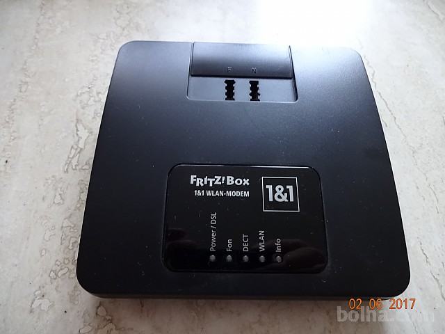 Ruter AVM FRITZ!Box 7312 ADSL(6 MBit/s)in ADSL+ (16 MBit/s)