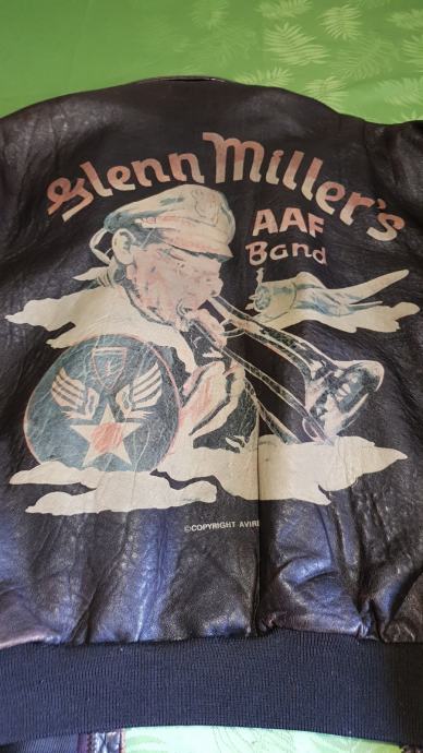 Avirex A-2, sz L, Glenn Miller, Raritet
