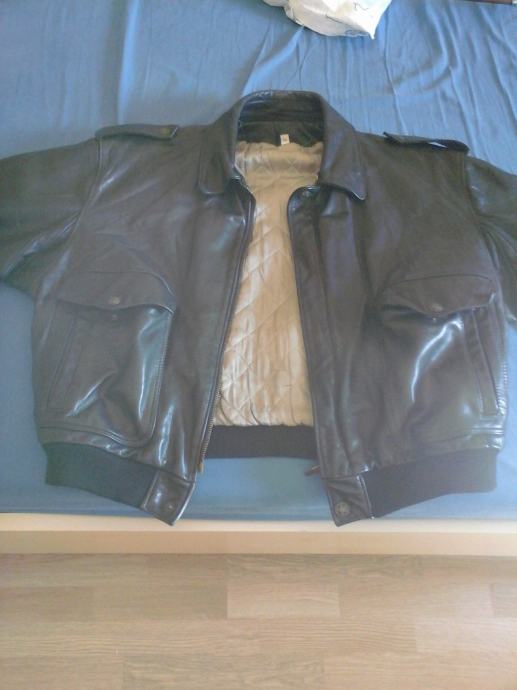 Usnjena jakna, A2 pilotska, vintage