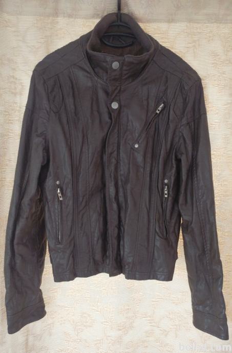 Temno rjava jakna, L (40)