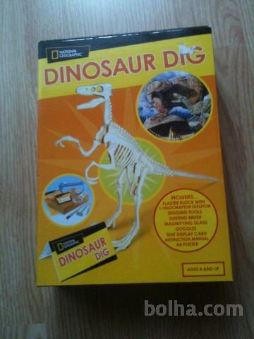 Sestavljanje Dinozavra (National Geographic igra)
