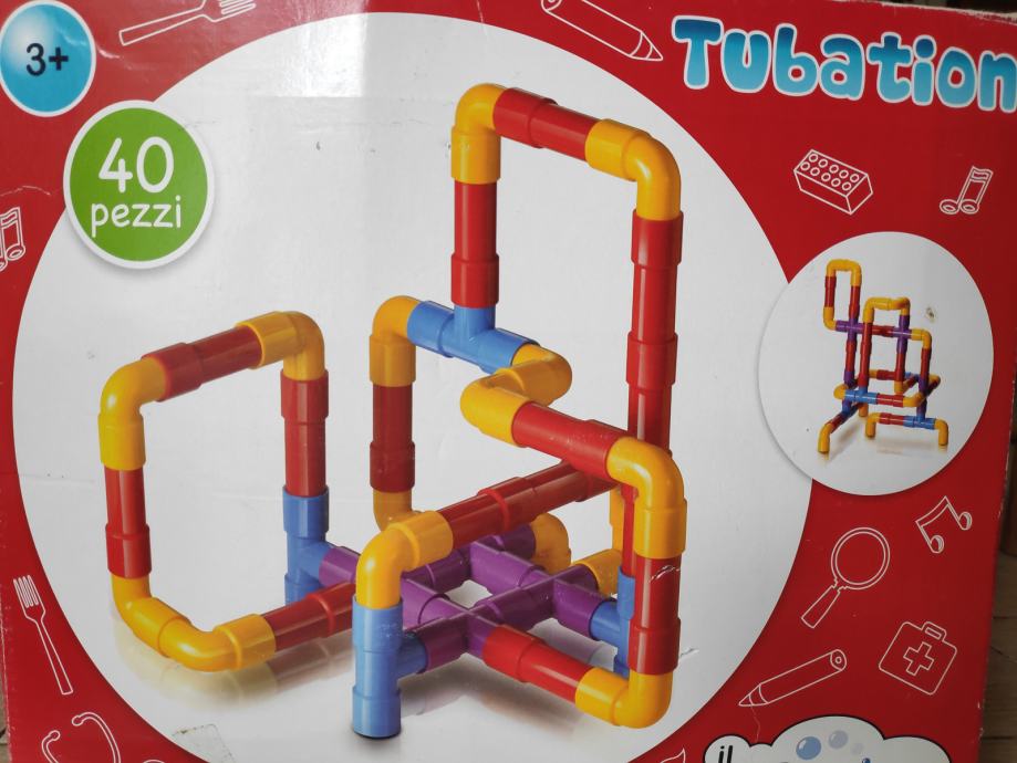Tubation, igra s sestavljanjem cevi, konstrukcije