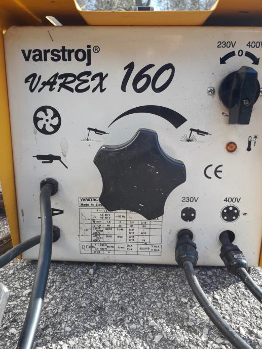 Prodamo varilni aparat Varstroj Varex 160