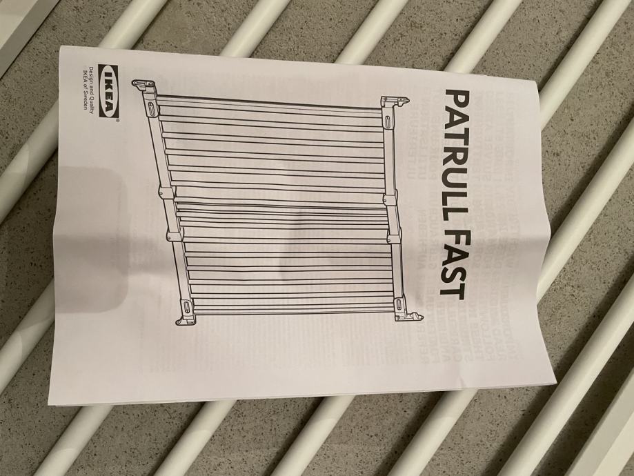 Varnostna ograja Ikea Patrull fast