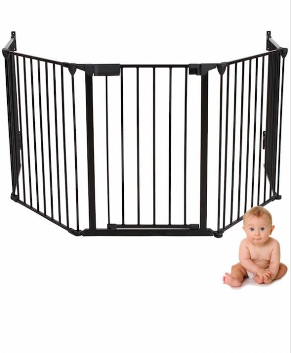 Varovalna ograja za otroke_za kamin ali stopnice