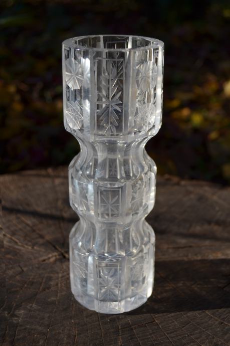 Kristalna vaza, 20 x 6,7 cm