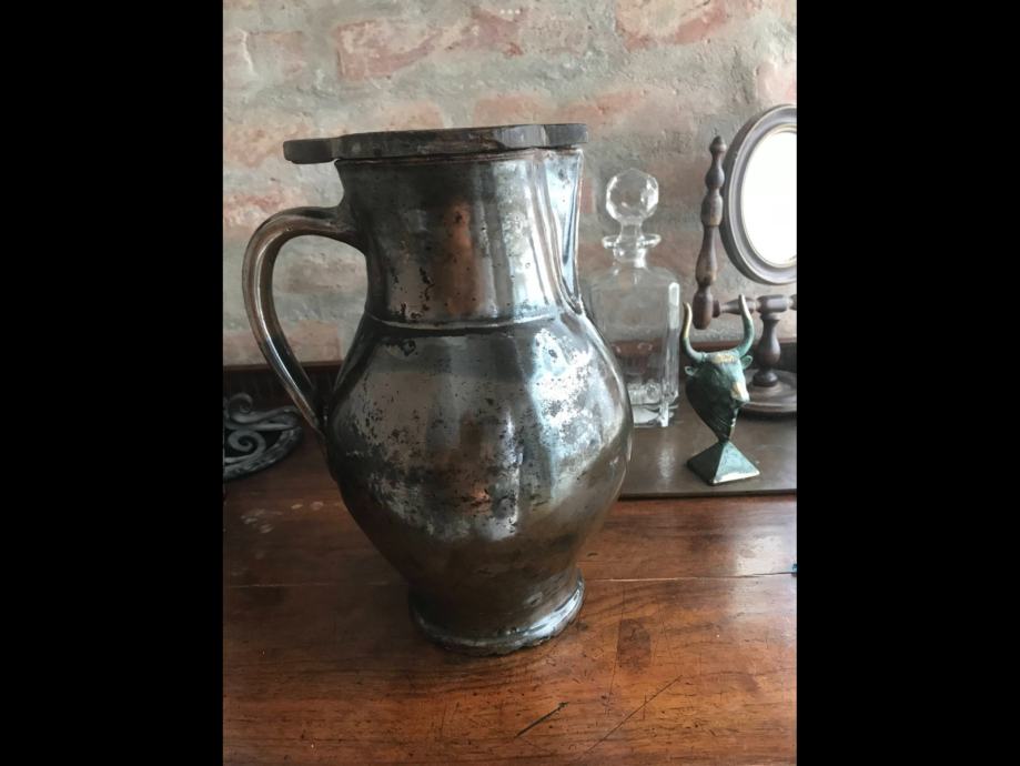 Stara vaza, majolka 30 cm