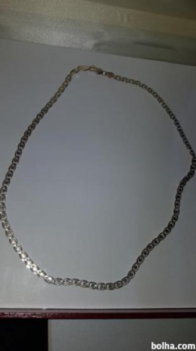 Srebrna verižica iz masivnejšega pletenja(SREBRO 925)