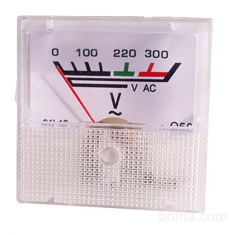 Analogni voltmeter