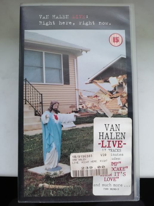 VAN HALEN - LIVE - Right Here, Right Now (VHS)