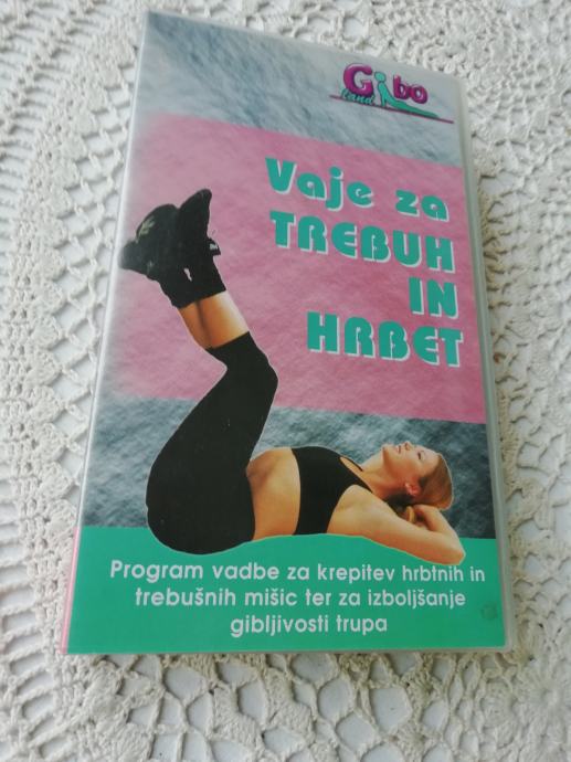 VHS Vaje za trebuh in hrbet