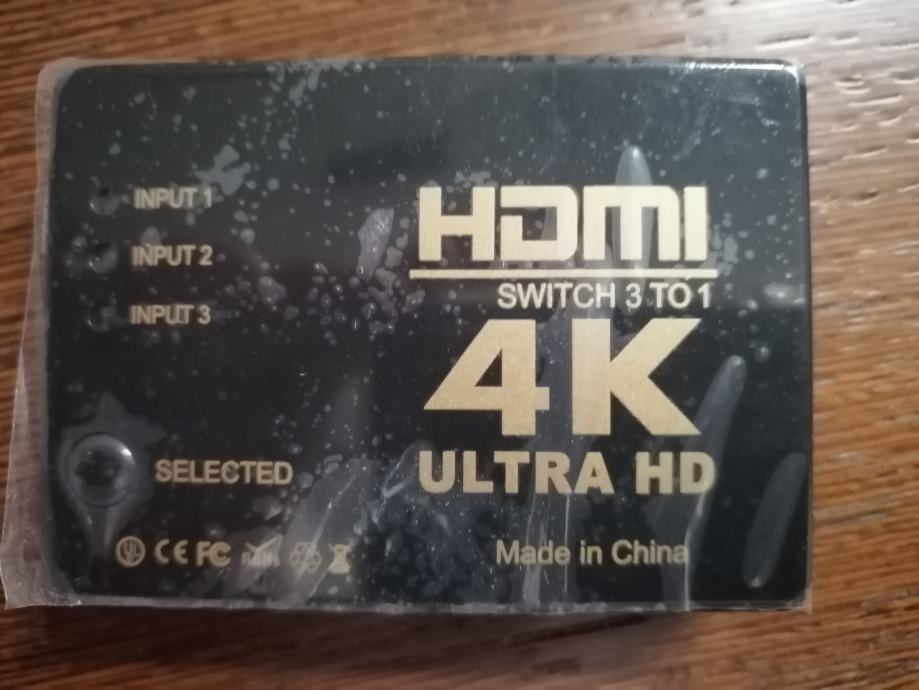 HDMI splitter - delilnik/združevalnik 3in - 1out